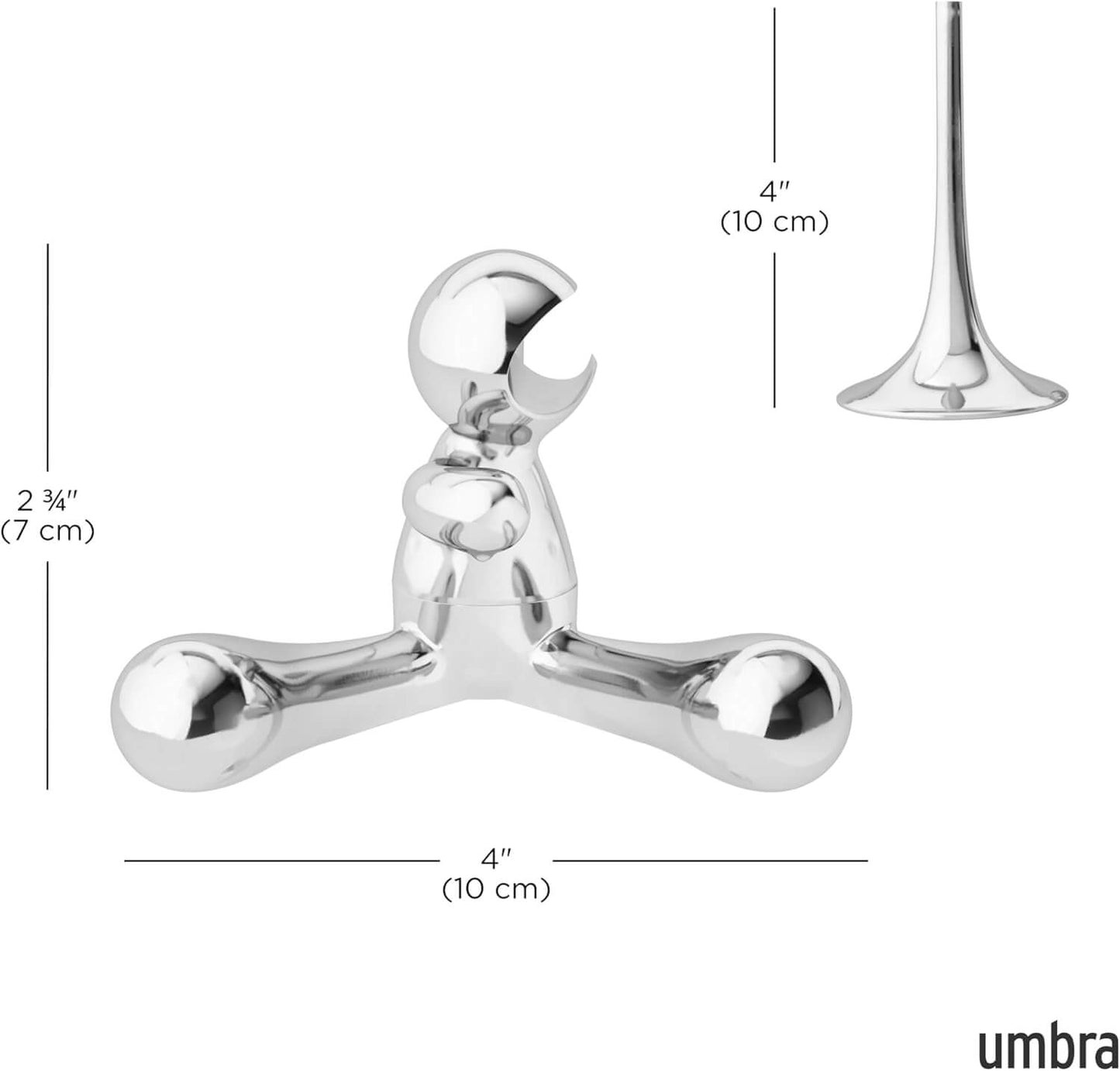 Umbra Tipsy Bottle Opener – Modern Sculptural Bar Accessory