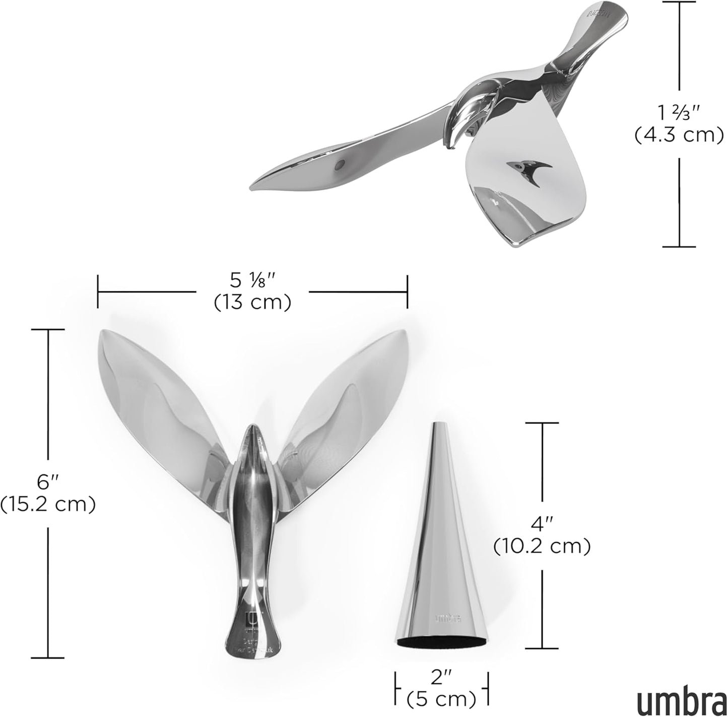 Umbra Tipsy Bottle Opener – Modern Sculptural Bar Accessory