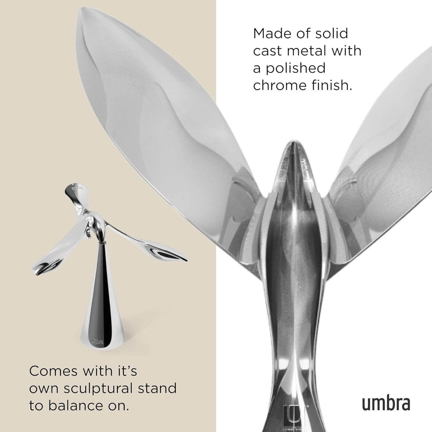 Umbra Tipsy Bottle Opener – Modern Sculptural Bar Accessory