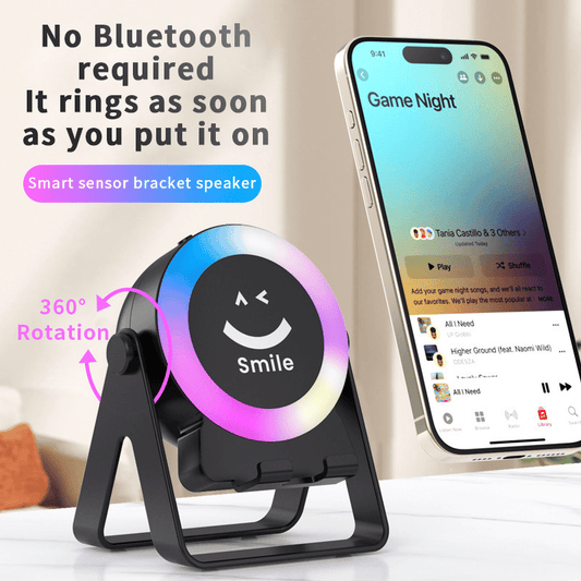 🔥HOT SALE 49% OFF🎧4 IN 1 Wireless Induction Audio Bluetooth Speaker🎵